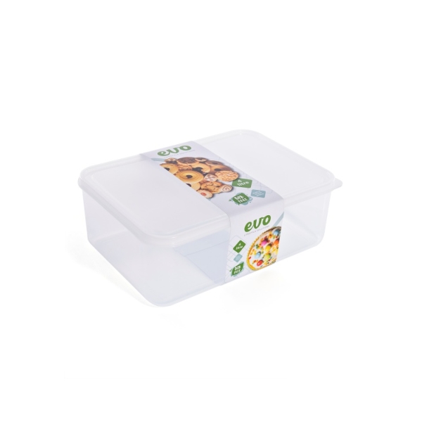 Related Products - Evo 4l Lunch Box 1pc Clear Base - Clear Lid EACH