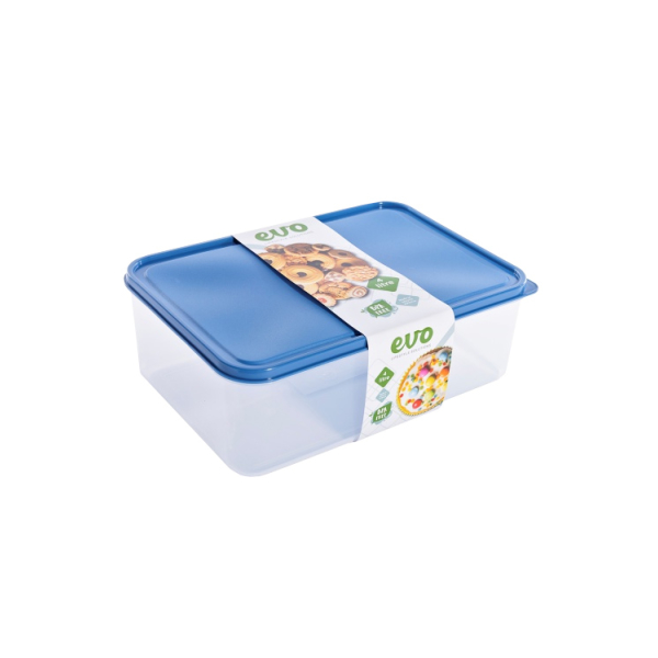 Related Products - Evo 4l Lunch Box 1pc Clear Base - Blue Lid EACH
