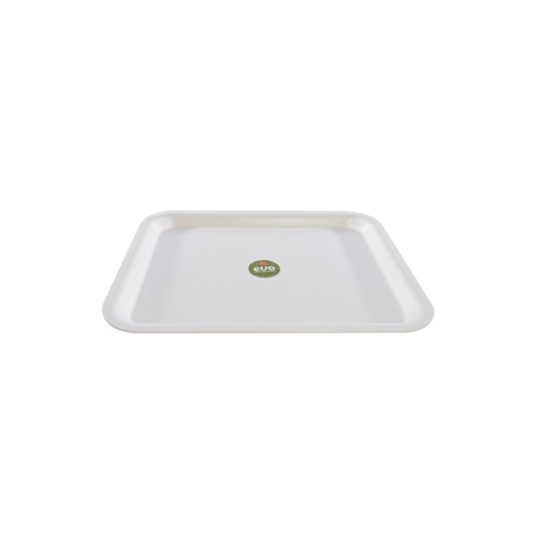 Caprichem products - Evo Large Rectangular Tray 450mm X 350mm - White EACH