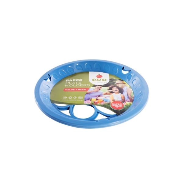 Caprichem products - Evo Paper Plate Holder 4pc - Blue P/SET
