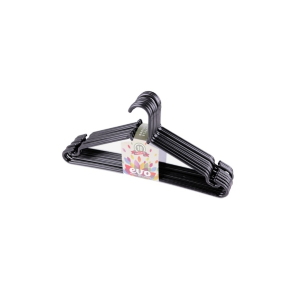 Caprichem products - Evo Adult Hanger 10pk - Assorted Mint/grey/blue P/PACK