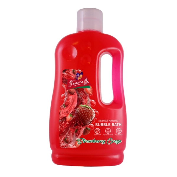 Caprichem products - Fantasia Bubble Bath - Strawberry Craze 2L