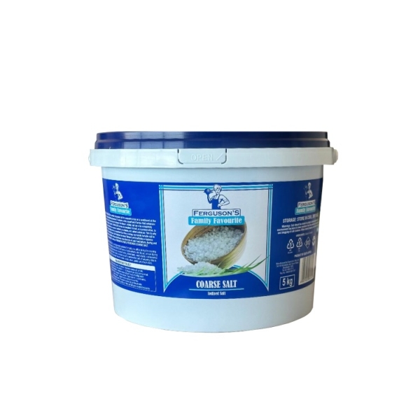 Caprichem products - Ferguson's Family Favourite Coarse Salt 4x5kg