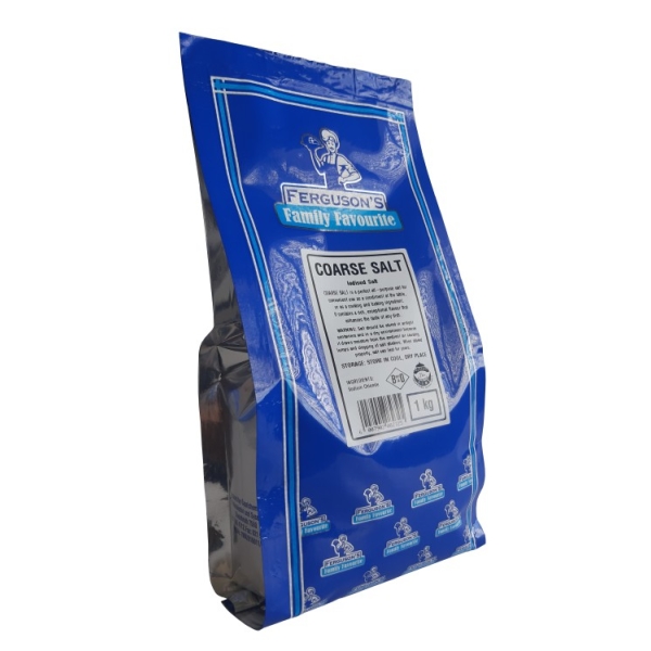 Caprichem products - Ferguson's Family Favourite Coarse Salt 6x1kg