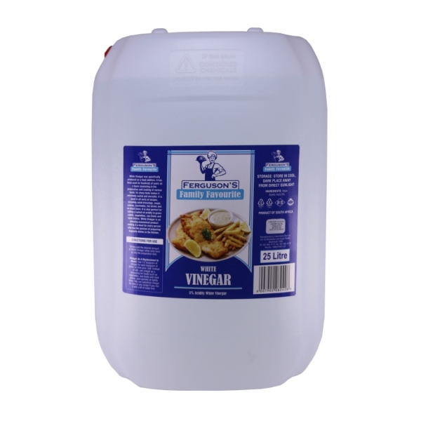 Caprichem products - Ferguson's Family Favourite Vinegar Clear 5% 25L