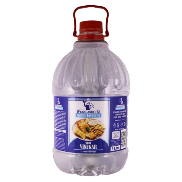 Caprichem products - Ferguson's Family Favourite Vinegar Clear 5% 4x5l