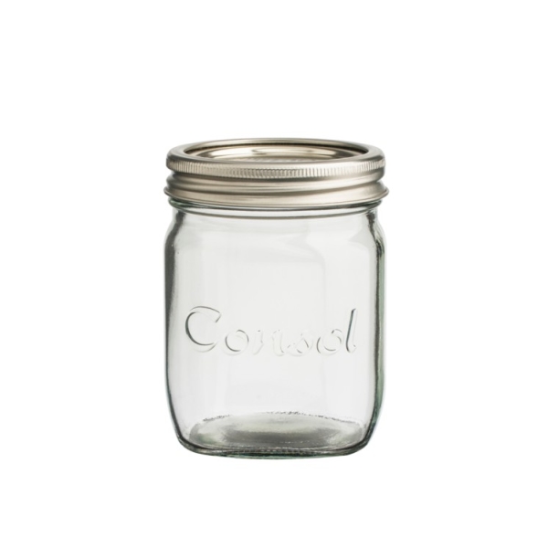 Caprichem products - 500ml Consol Preserve Jar Ring Lid X12 EACH