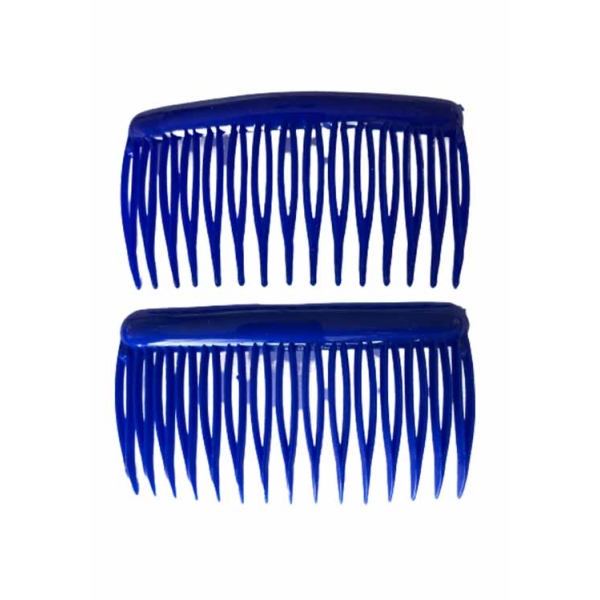 Caprichem products - Side Combs Per Pair - Royal Blue P/PAIR