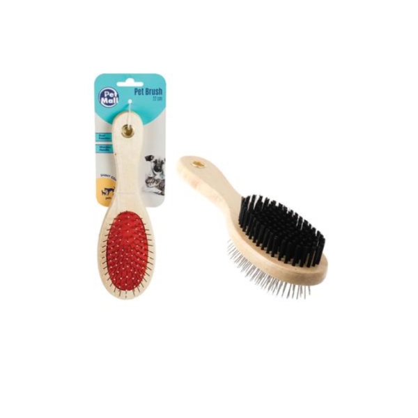 Caprichem products - Pet Dog / Cat Brush 22cm Wood EACH
