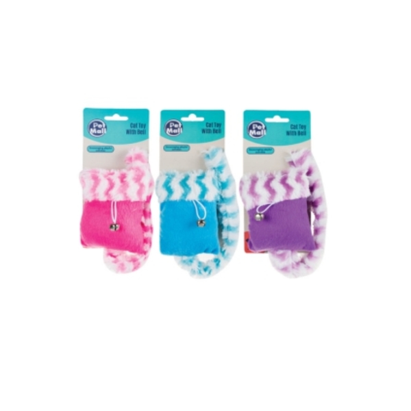 Caprichem products - Pet Cat Toy Plush With Bell EACH