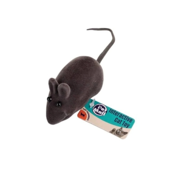 Caprichem products - Pet Cat Toy Grey Mouse 5cm Pdq EACH