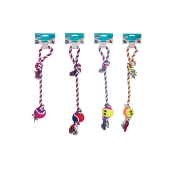 Caprichem products - Dog - Toy Tug-a-ball Tennis EACH