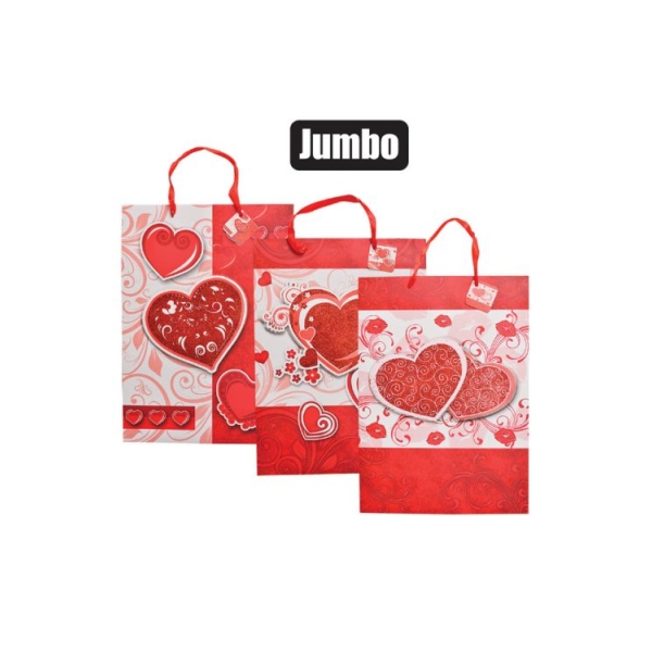Caprichem products - Gift Bag Jumbo Pop-up Love 33x42cm EACH