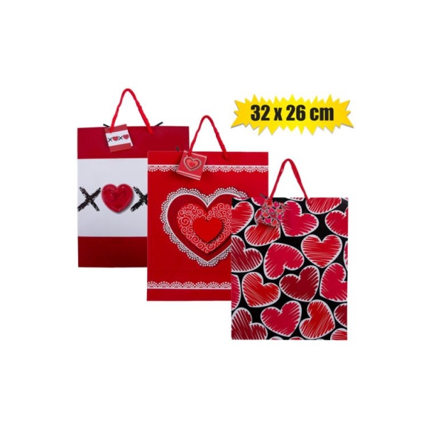 Caprichem products - Gift Bag Large Pop-up Love 25x32cm EACH