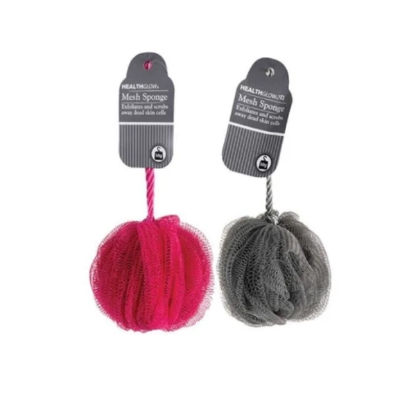 Caprichem products - Bath Sponge Mesh Bun 50g P/PAIR