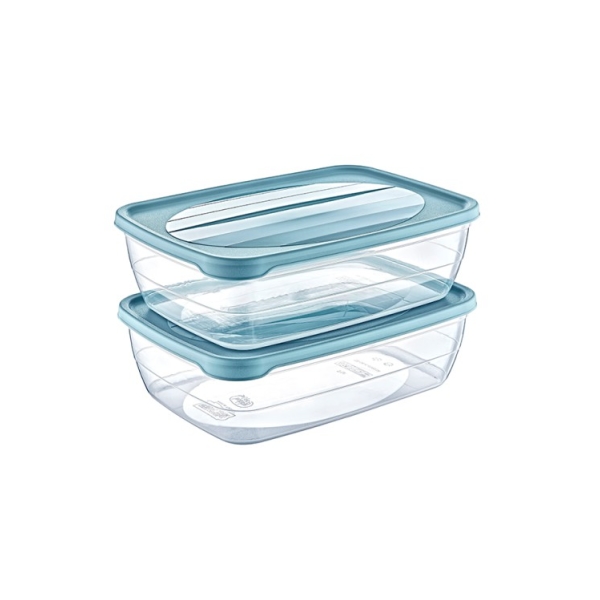 Caprichem products - Rectangle Trend Storage Box 3l Set Of 2 P/SET
