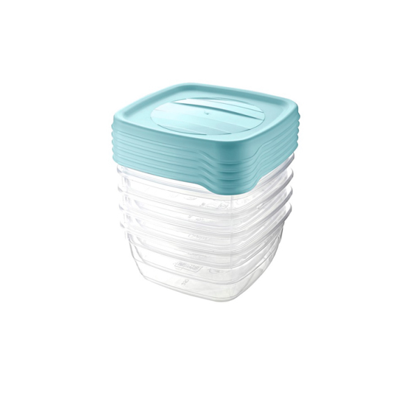 Caprichem products - Square Trend Storage Box 250ml Set Of 5 P/SET