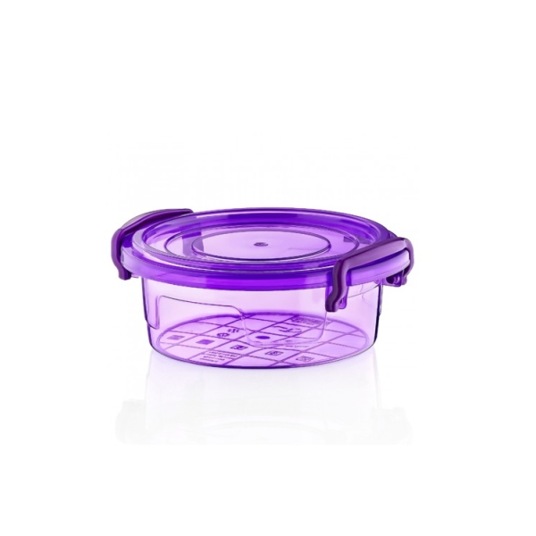 Caprichem products - Round Bonbon Box 600ml EACH