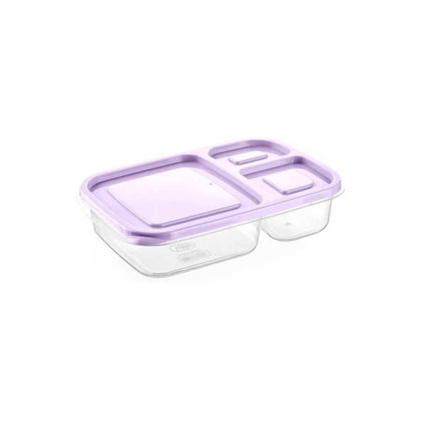 Caprichem products - 3 Section Rectangle Storage Box EACH