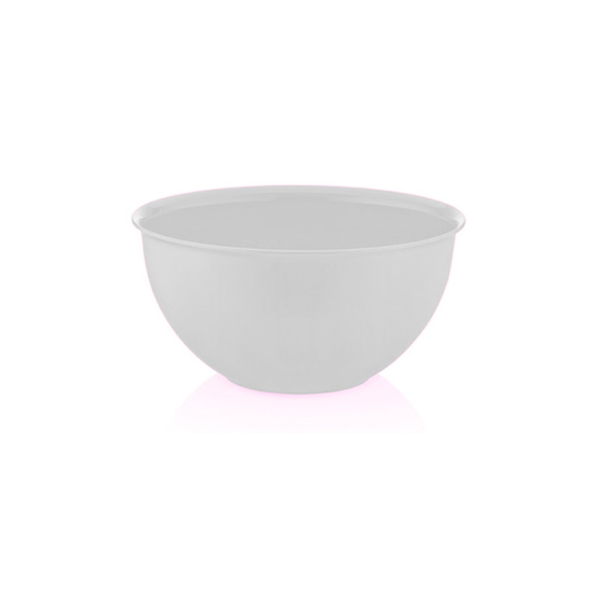 Caprichem products - No:2 Round Bowl Matte White 3l EACH