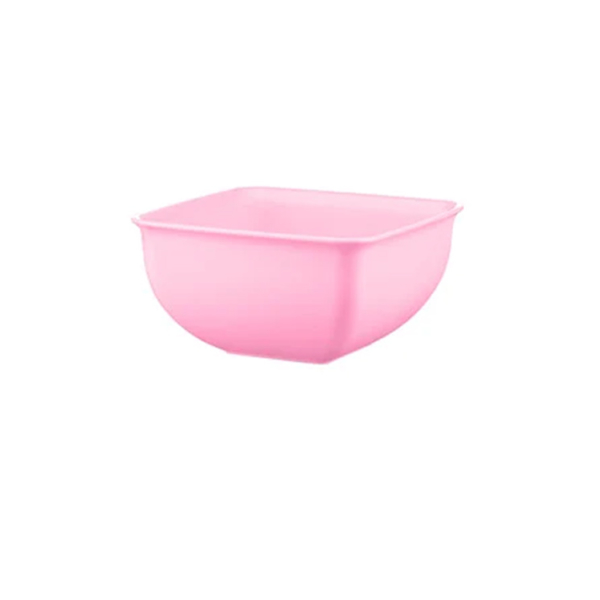 Caprichem products - No:0 Square Bowl 1.2l - Matt Pink