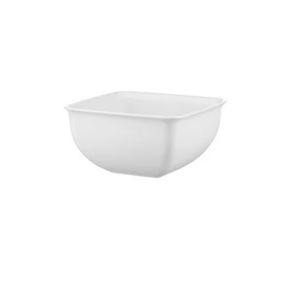 Caprichem products - No:0 Square Bowl 1.2l - Matt White