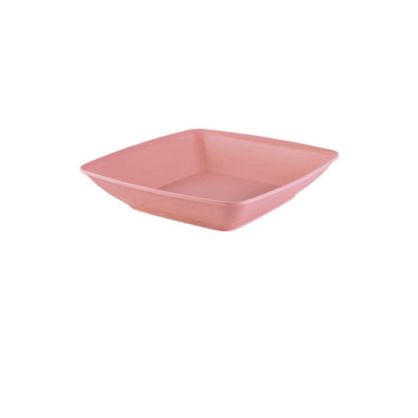 Caprichem products - Square Deep Plate Matte Pink EACH