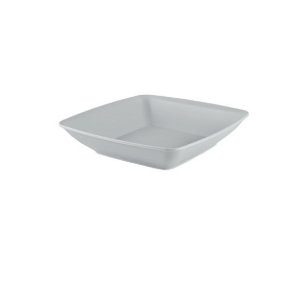 Caprichem products - Square Deep Plate Matte White EACH