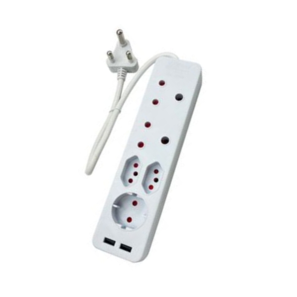Caprichem products - Zak Multiplug 2x16a 2xeuro 1xshuko 2xusb EACH