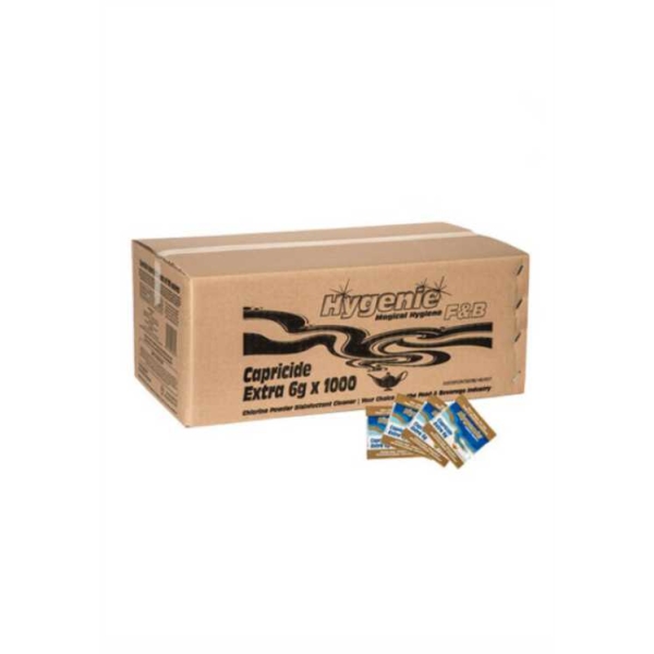 Caprichem products - Hygenie Capricide Extra 1000 X 3 Grams Nrcs Reg 1000X3G