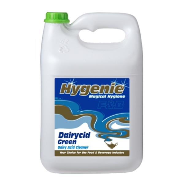 Caprichem products - Hygenie Dairycid Green 5L