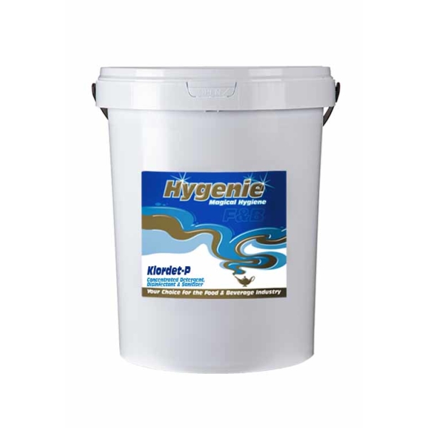 Caprichem products - Hygenie Klordet-p Buckets 25KG