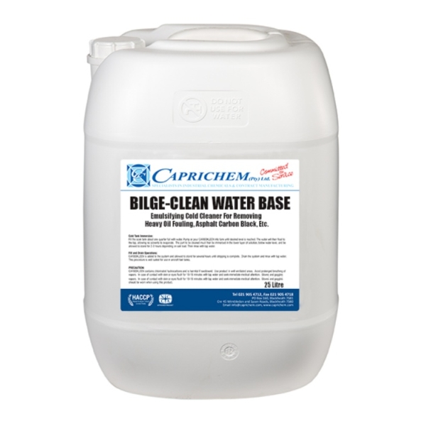 Caprichem products - Bilge-clean Water Base 25L