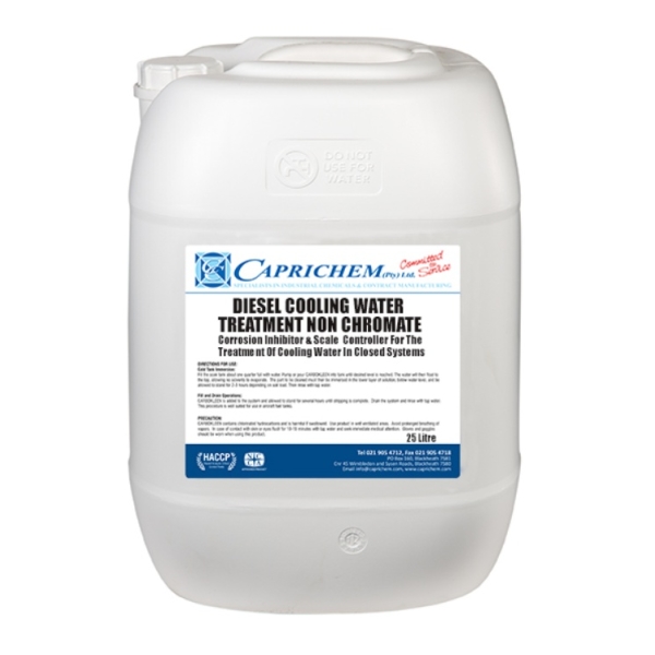 Caprichem products - Diesel Cooling Water Treatment Non Chromate 25L