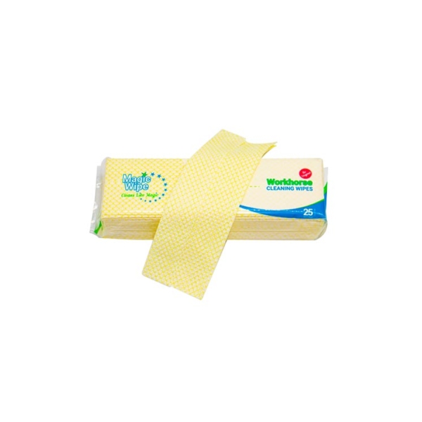 Related Products - Magic Wipe Workhorse Cloth 120gsm - Yel X25 P/pack