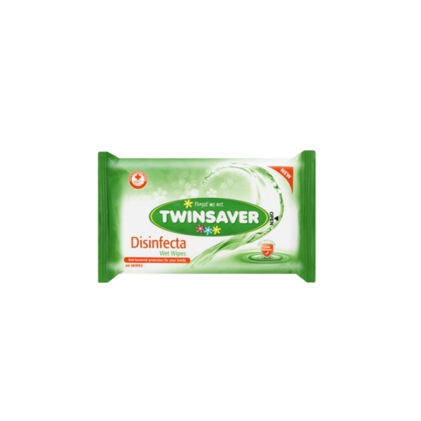 Caprichem products - Twinsaver Disinfectant Wipes 20 X 40 X 200 X 170mm P/BOX
