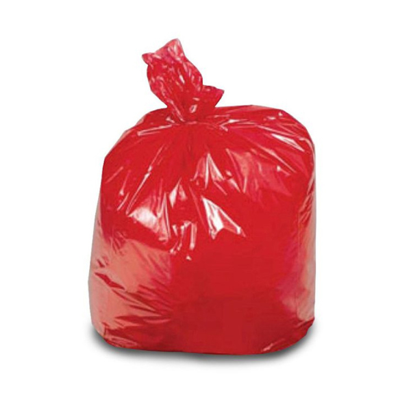 Caprichem products - Red Refuse Bags 40 Micron X 100 Bags P/PACK