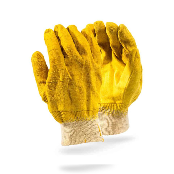 Caprichem products - Rubber Yellow Latex Glove P/PAIR