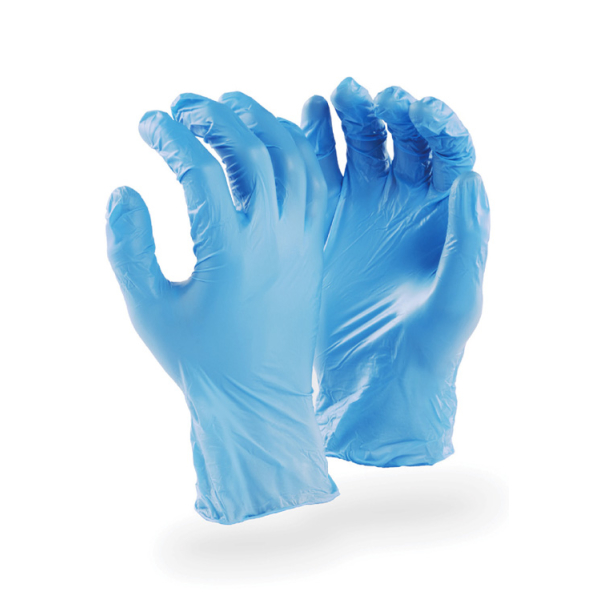 Caprichem products - Examination Gloves Blue Powder Free - Large P/PAIR