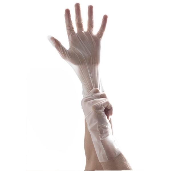 Caprichem products - Tpe Gloves Clear 200 P/pack - Medium