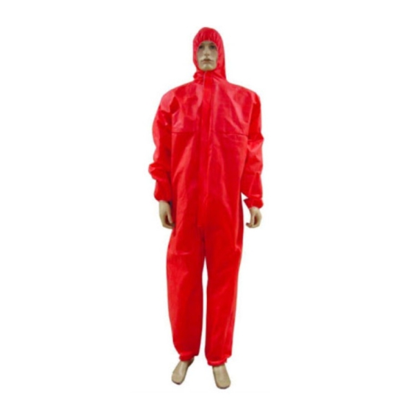 Caprichem products - Disposable Smocks X/length Red X 100 Per Pack P/PACK