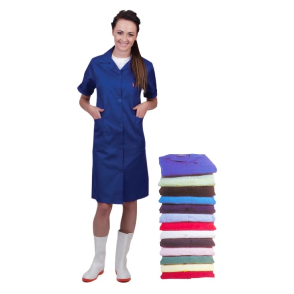 Caprichem products - Ladies Short Sleeve Overall - All Colours Xxxl EACH