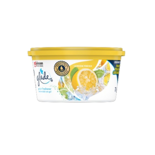 Caprichem products - Glade Mini Gel Freshener Lemon Fresh 12x70g P/BOX