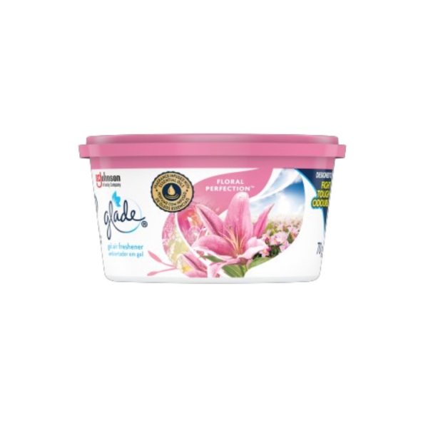 Caprichem products - Glade Mini Gel Freshener Floral Perfection 12x70g P/BOX