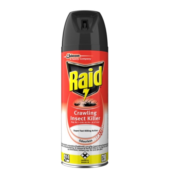 Caprichem products - Raid Insect Killer Superfast Odourless 300ml