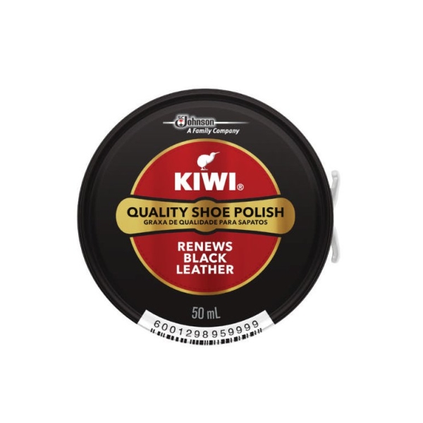 Caprichem products - Kiwi Quality Shoe Polish Black 50ml EACH