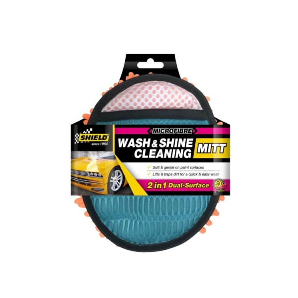 Caprichem products - Microfibre Wash & Shine Cleaning Mitt EACH