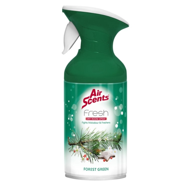 Caprichem products - Fresh Dry Room Spray - Forest Green - 250ml