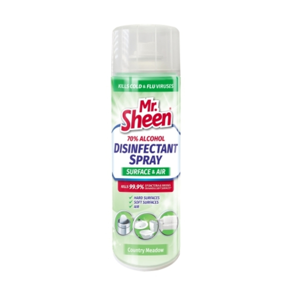 Related Products - Mr Sheen Disinfectant Spray - Country Meadow 500ml