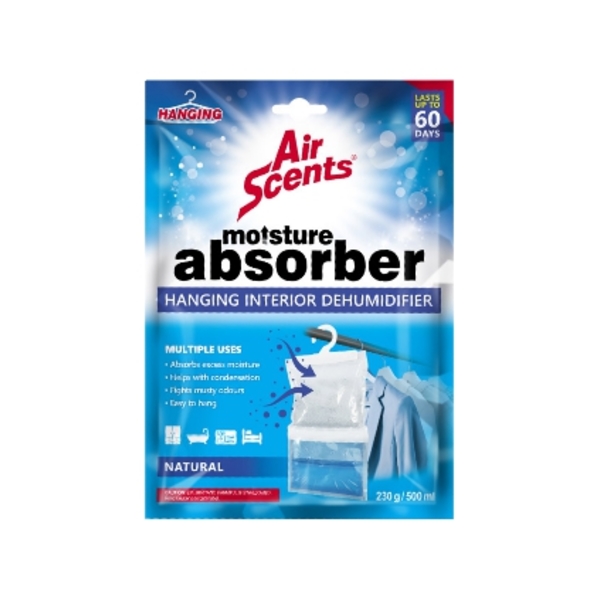 Caprichem products - Hanging Interior Dehumidifier - Natural - 230g